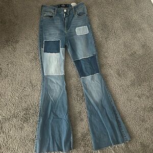 Like new patchwork jeans